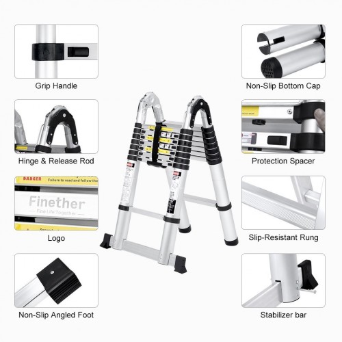 Gadget Hub Ltd Telescopic Ladders Ladders Best Telescoping Ladders